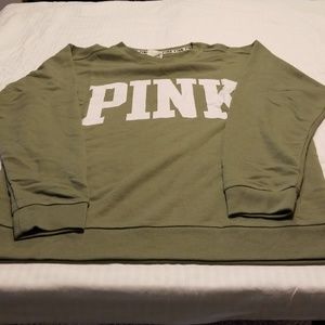 Olive green sweatshirt